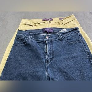 Not Your Daughters Jeans And Gloria Vanderbilt Size 12 Bundle